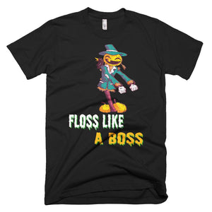 Kids Floss Like a Boss Floss Halloween T-Shirt