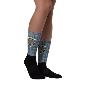 Boswell Scottish Clan Tartan Socks - manashirt