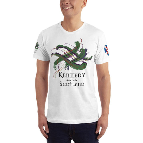 Image of Clan Kennedy Tartan Scottish T-Shirt