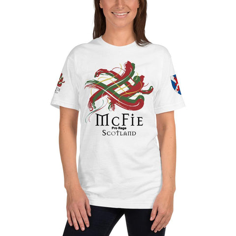 Image of Clan McFie Tartan Scottish T-Shirt