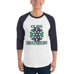 Abercrombie Clan Family Scottish Sleeve Baseball Tee