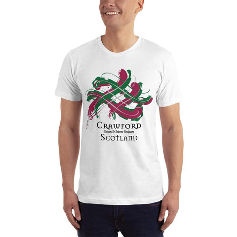 Image of Clan Crawford Tartan Scottish T-Shirt