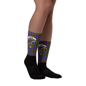 Adam Scottish Clan Tartan Socks - manashirt