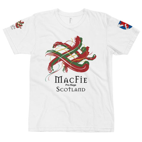 Image of Clan MacFie Tartan Scottish T-Shirt