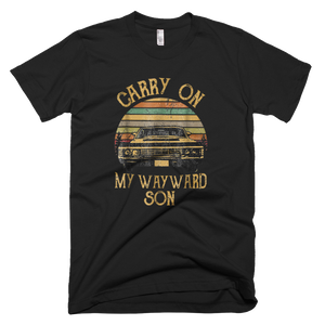 Carry on my Wayward Son TShirt - Tee Shirt Gift