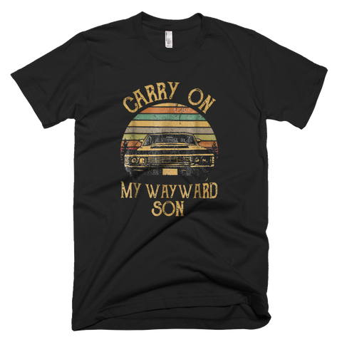 Image of Carry on my Wayward Son TShirt - Tee Shirt Gift