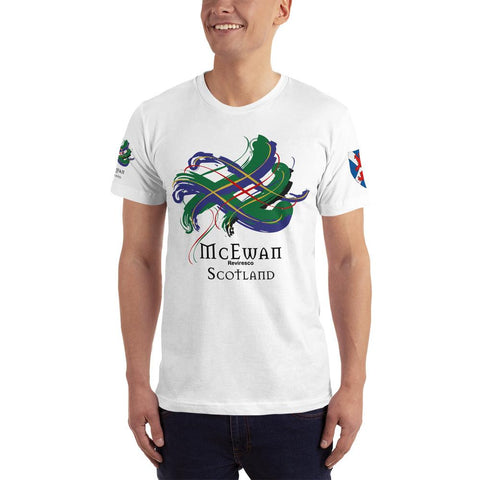 Image of Clan McEwan Tartan Scottish T-Shirt