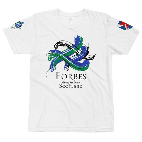 Image of Clan Forbes Classic Tartan Scottish T-Shirt