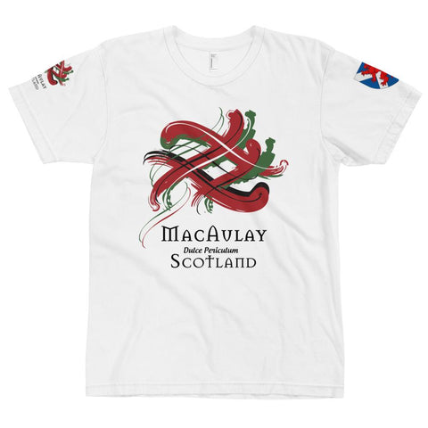 Image of Clan MacAulay Tartan Scottish T-Shirt