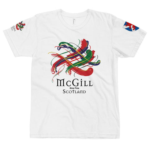 Image of Clan McGill Tartan Scottish T-Shirt