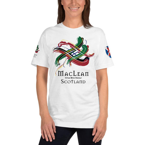 Image of Clan MacLean Tartan Scottish T-Shirt