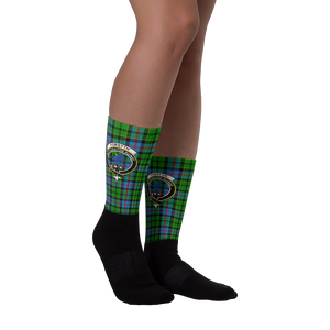 Forsyth Scottish Clan Tartan Socks - manashirt