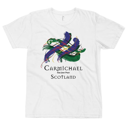 Image of Clan Carmichael Tartan Scottish T-Shirt