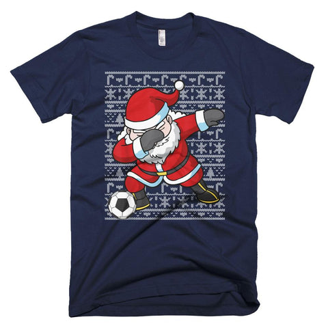 Image of Dabbing Santa Soccer Christmas