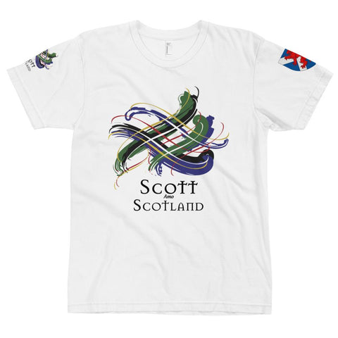 Image of Clan Scott Classic Tartan Scottish T-Shirt