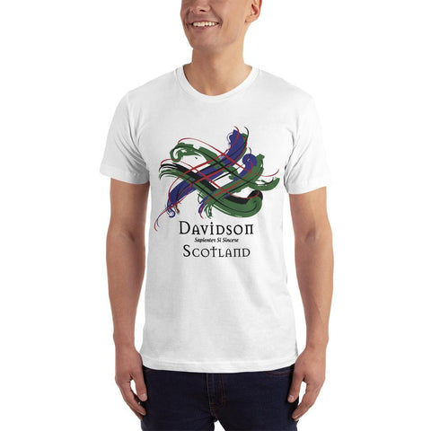 Image of Clan Davidson Tartan Scottish T-Shirt