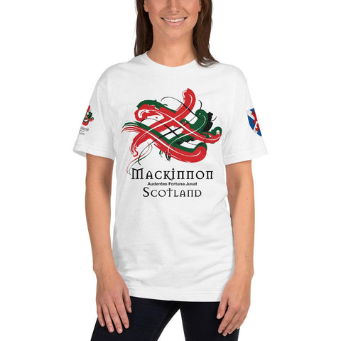 Image of Clan Mackinnon Tartan Scottish T-Shirt