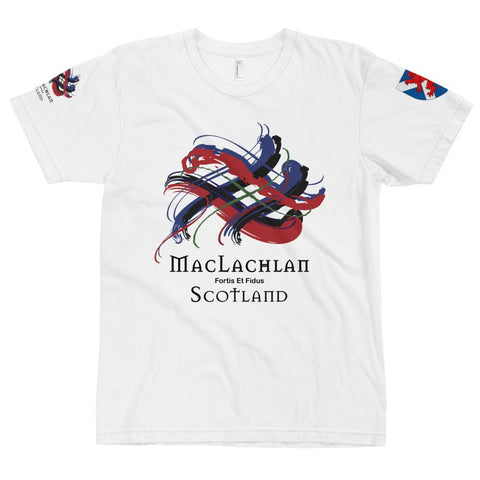 Image of Clan MacLachlan Classic Tartan Scottish T-Shirt