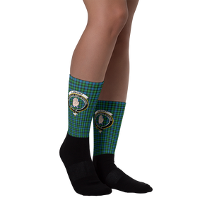 Lamont Scottish Clan Tartan Socks - manashirt