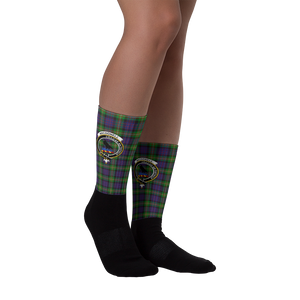 MacDonell Scottish Tartan Socks - manashirt