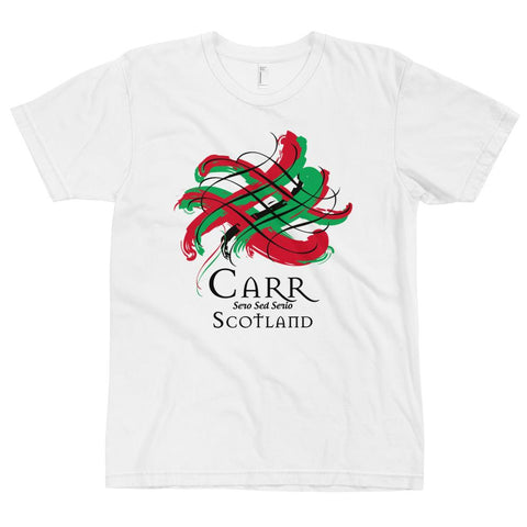 Image of Clan Carr Tartan Scottish T-Shirt