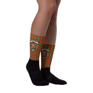 Lennox Scottish Clan Tartan Socks - manashirt