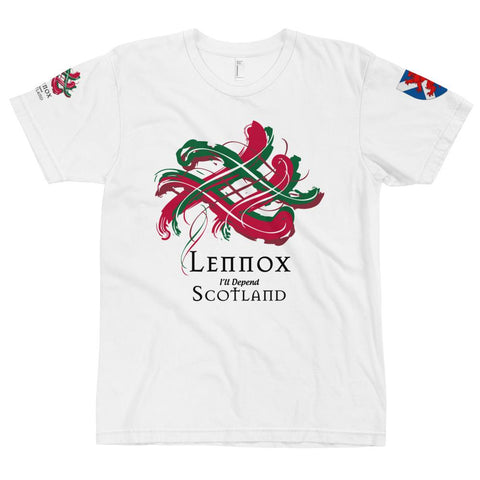 Image of Clan Lennox Tartan Scottish T-Shirt