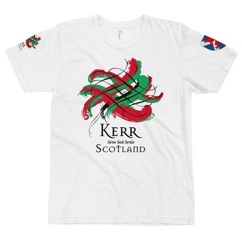 Image of Clan Kerr Tartan Scottish T-Shirt