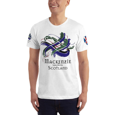 Image of Clan Mackenzie Tartan Scottish T-Shirt