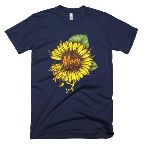 Image of Mom Sunflower Mother Day T-Shirt