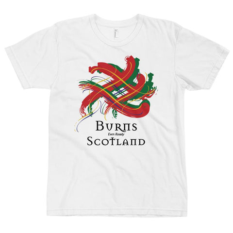 Image of Clan Burns Tartan Scottish T-Shirt