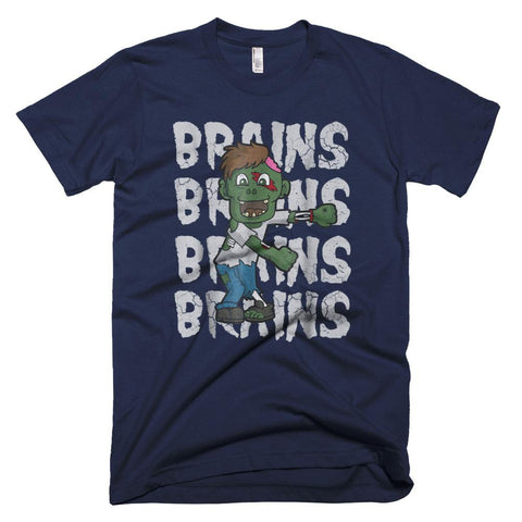 Image of Zombie Brains Halloween T-Shirt