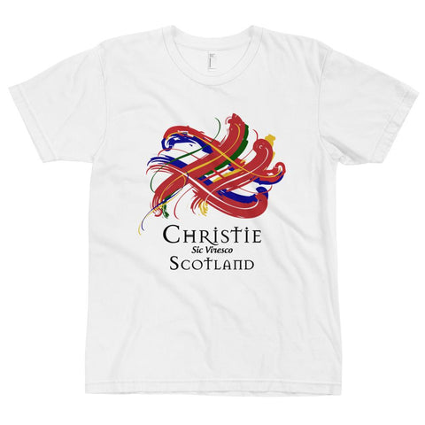 Image of Clan Christie Tartan Scottish T-Shirt