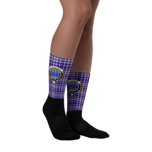 Ochterlony Scottish Clan Tartan Socks - manashirt