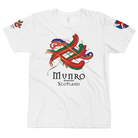 Image of Clan Munro Tartan Scottish T-Shirt