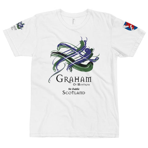 Image of Clan Graham of Montrose Tartan Scottish T-Shirt