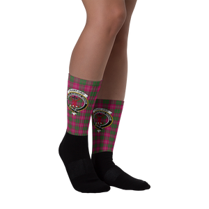 Crawford Scottish Clan Tartan Socks - manashirt