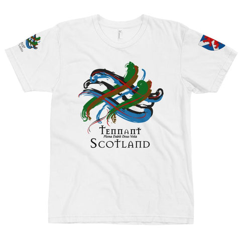 Image of Clan Tennant Tartan Scottish T-Shirt