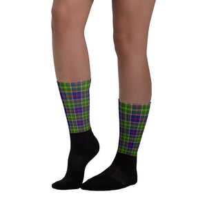 Ayrshire District Scottish Clan Tartan Socks - manashirt