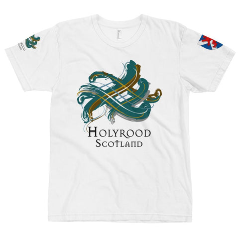 Image of Clan Holyrood Tartan Scottish T-Shirt