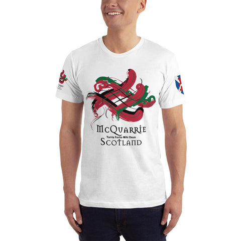 Image of Clan McQuarrie Classic Tartan Scottish T-Shirt