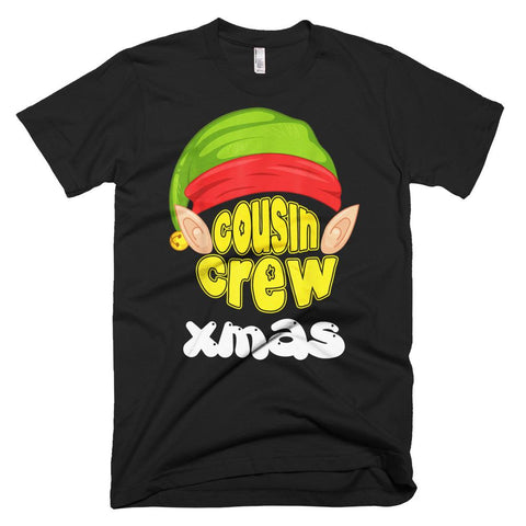 Image of Cousin Crew ELF Ugly Xmas Gift Family Matching Christmas T-Shirt