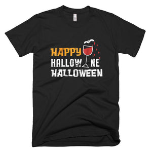 Hallowine Drinking Funny Halloween T-Shirt