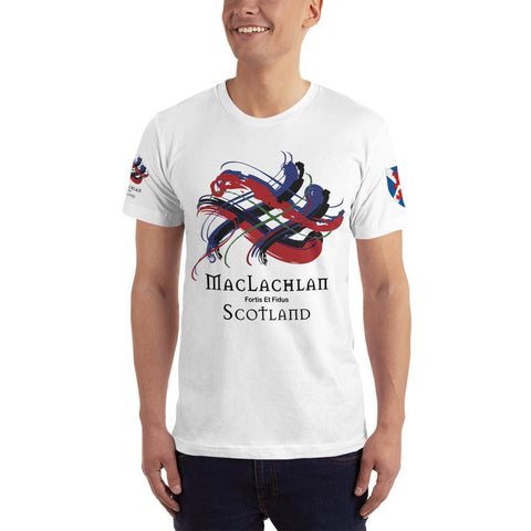 Image of Clan MacLachlan Classic Tartan Scottish T-Shirt