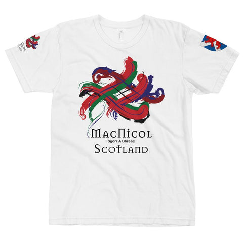 Image of Clan MacNicol Tartan Scottish T-Shirt