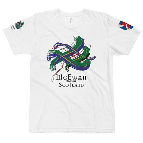 Image of Clan McEwan Tartan Scottish T-Shirt