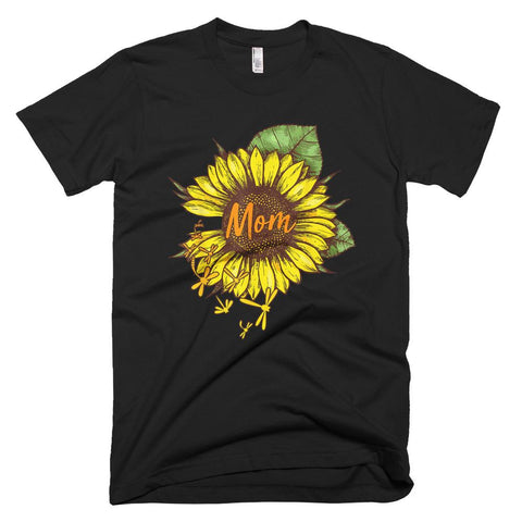 Image of Mom Sunflower Mother Day T-Shirt