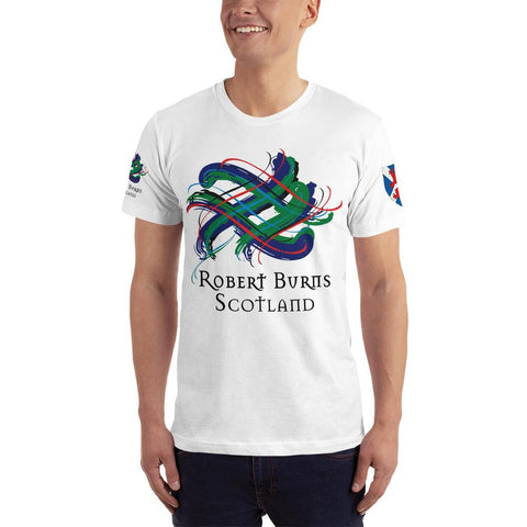 Image of Clan Robert Burns Tartan Scottish T-Shirt