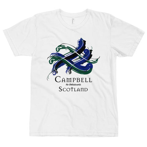 Image of Clan Campbell Tartan Scottish T-Shirt