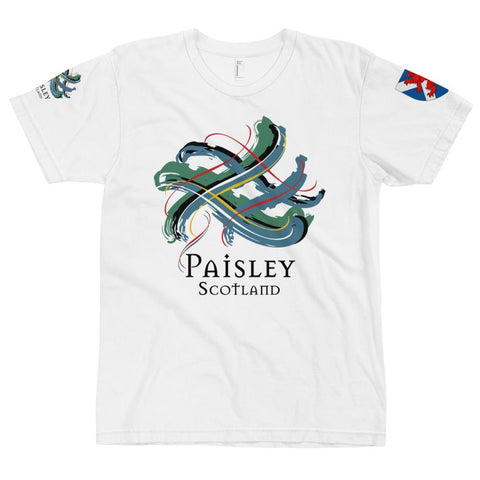 Image of Clan Paisley Tartan Scottish T-Shirt